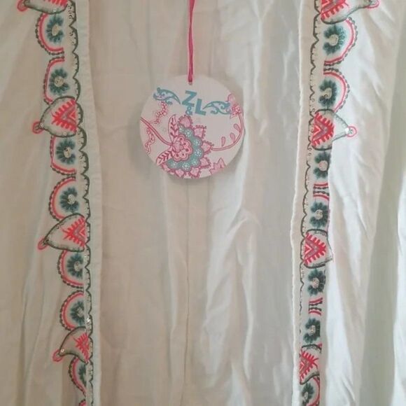 Z&L Europe‎ Kimono Robe Jacket Bell Sleeve Embroidered  Embroidery - Picture 9 of 9